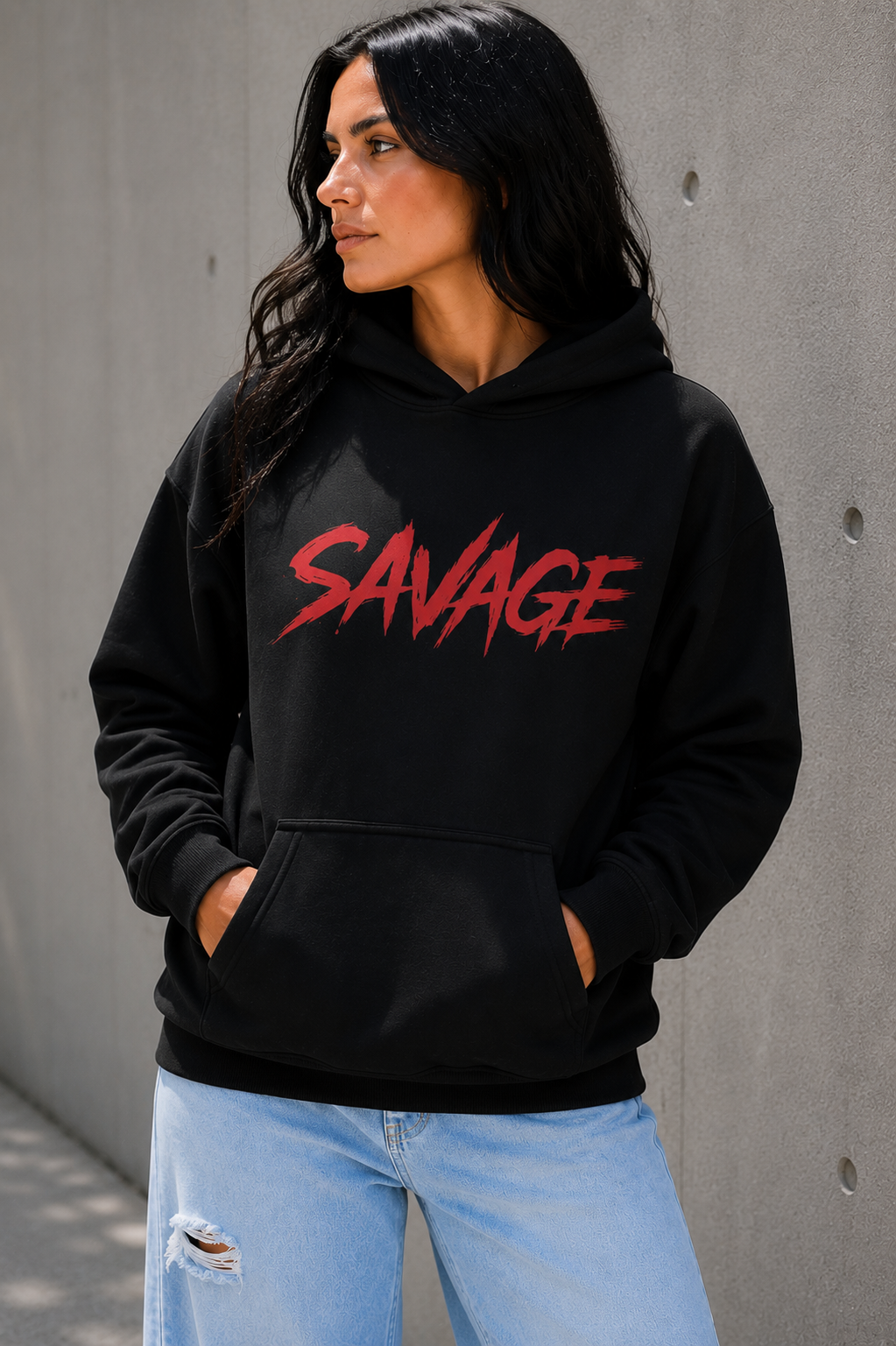 SAVAGE Street Tag Hoodie