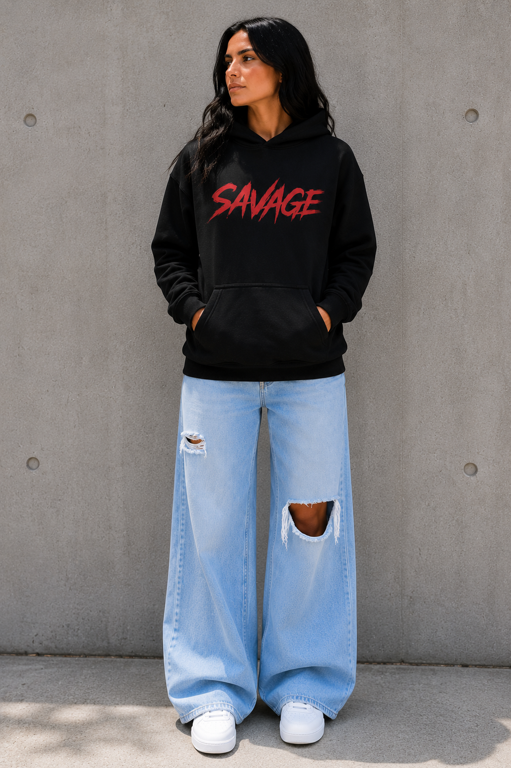 SAVAGE Street Tag Hoodie