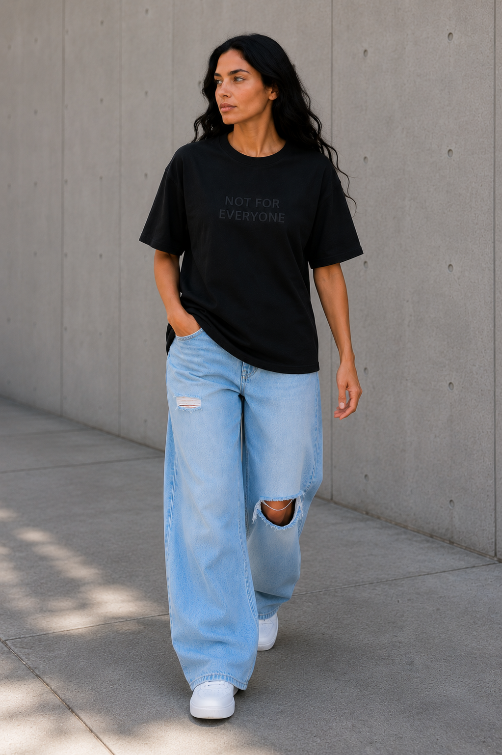 NOT FOR EVERYONE Embroidered Tee