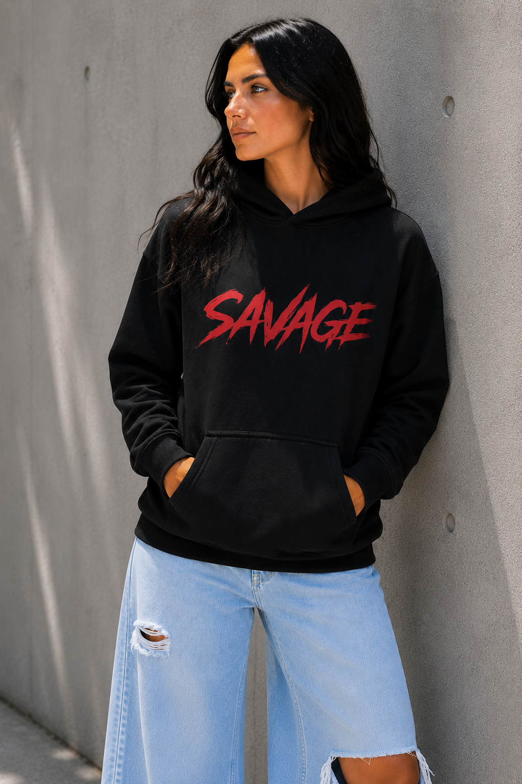 SAVAGE Street Tag Hoodie
