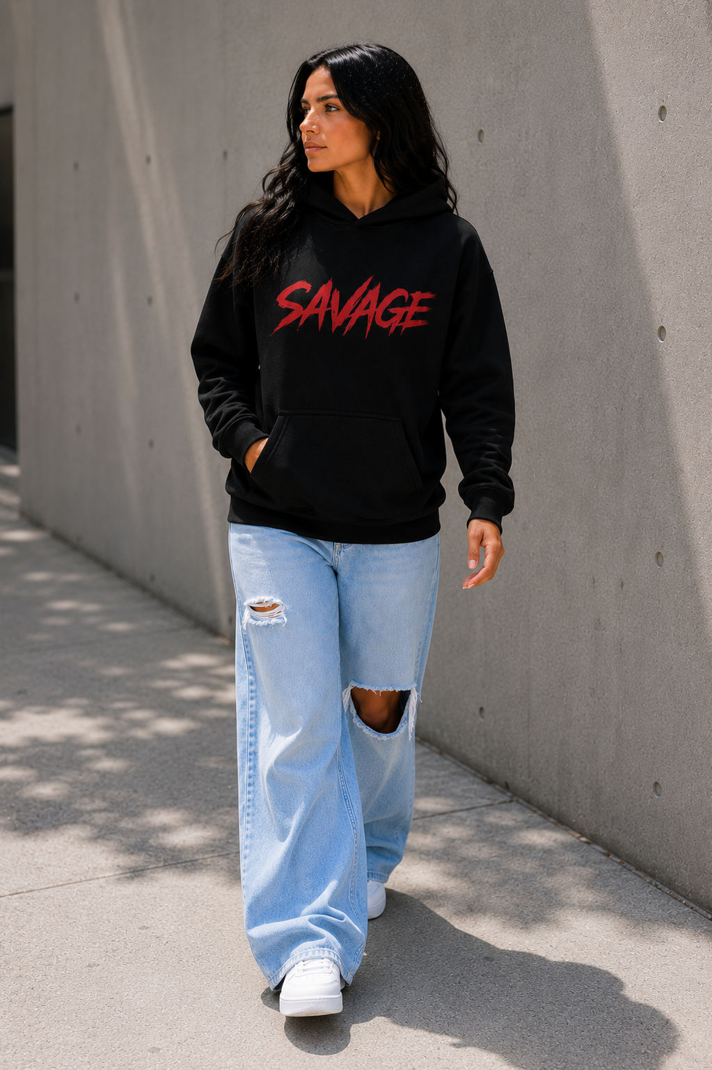 SAVAGE Street Tag Hoodie