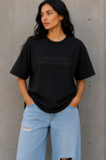 KNOW YOUR FUCKING WORTH Embroidered Tee
