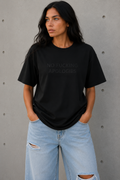 NO FUCKING APOLOGIES Embroidered Tee